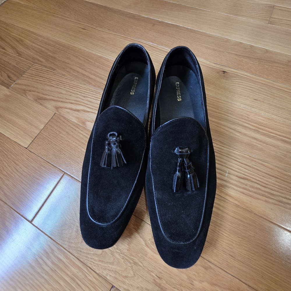 Express Men's Black Dress Shoes